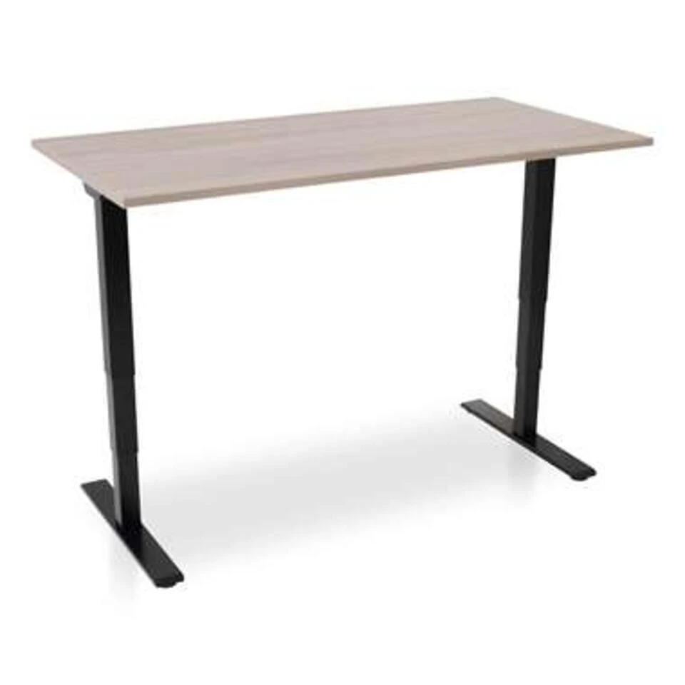 MRC COMFORT Elektrisch Zit Sta Bureau - 160x80 - Midden Eiken 4 MRC COMFORT Elektrisch Zit Sta Bureau - 160x80 - Midden Eiken - Afbeelding 2