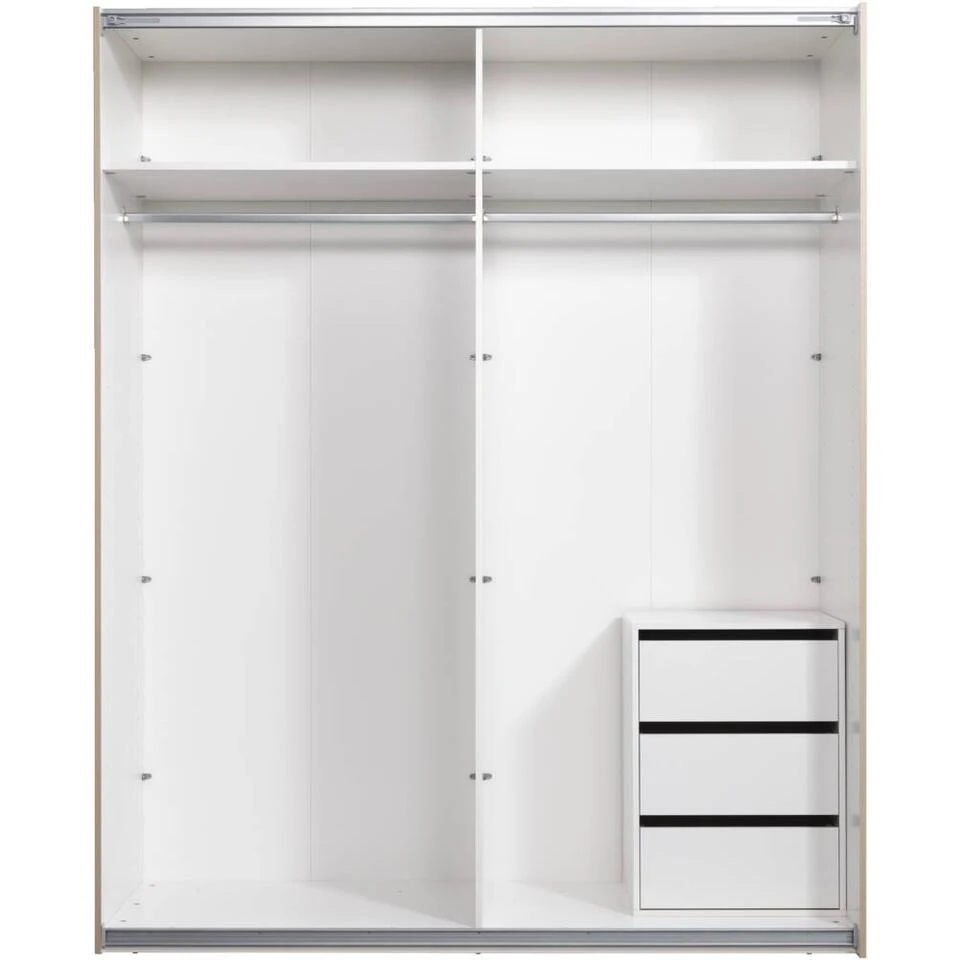 Ladeblok Bergamo - Wit - 70,2x51x39,9 Cm 5 Ladeblok Bergamo - Wit - 70,2x51x39,9 Cm - Afbeelding 3