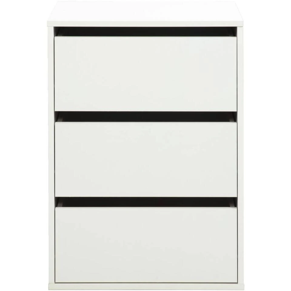 Ladeblok Bergamo - Wit - 70,2x51x39,9 Cm 3 Ladeblok Bergamo - Wit - 70,2x51x39,9 Cm