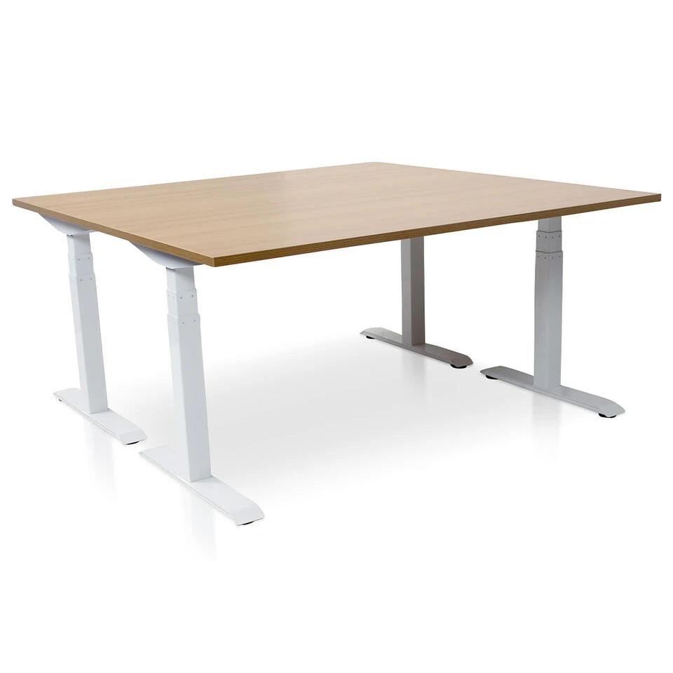 MRC PRO Elektrisch ARBO Zit-sta Bureau - 160x80 Cm - Havanna 5 MRC PRO Elektrisch ARBO Zit-sta Bureau - 160x80 Cm - Havanna - Afbeelding 3