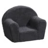 Kinderfauteuil Louise - Stof - Antraciet 1 Kinderfauteuil Louise - Stof - Antraciet -Meubelpromotie 12601280