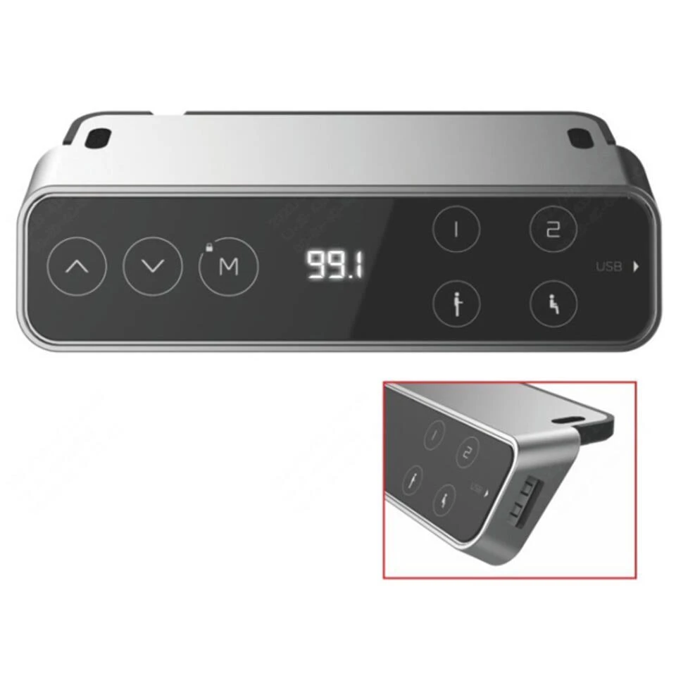 MRC PRO-L 2.0 Elektrisch ARBO Zit-sta Bureau - 120x80 - Zwart Eiken 4 MRC PRO-L 2.0 Elektrisch ARBO Zit-sta Bureau - 120x80 - Zwart Eiken - Afbeelding 2