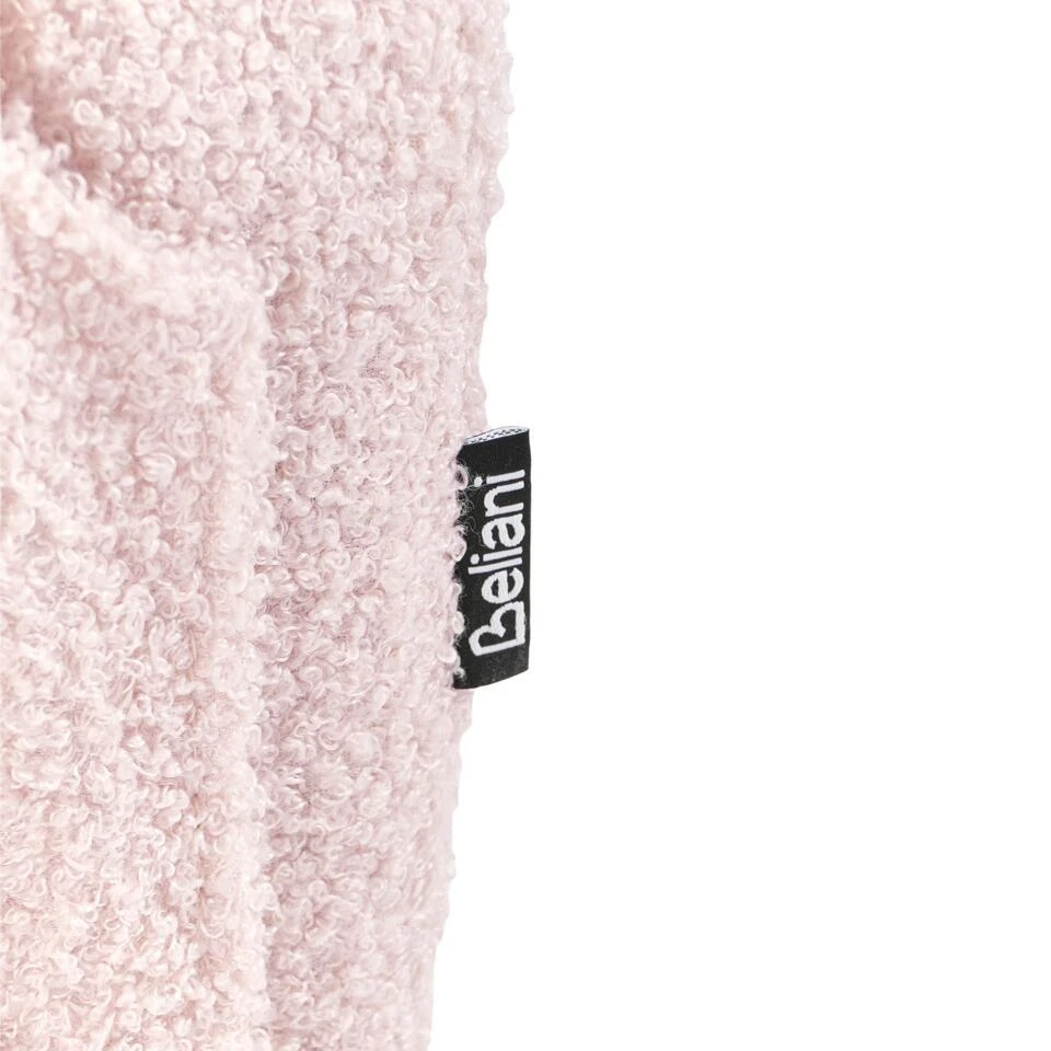 NORBY - Schommelstoel Voor Kinderen - Pastelroze - Bouclé 11 NORBY - Schommelstoel Voor Kinderen - Pastelroze - Bouclé - Afbeelding 9