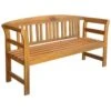 VidaXL Tuinbank 157 Cm Massief Acaciahout -Meubelpromotie 1614383147