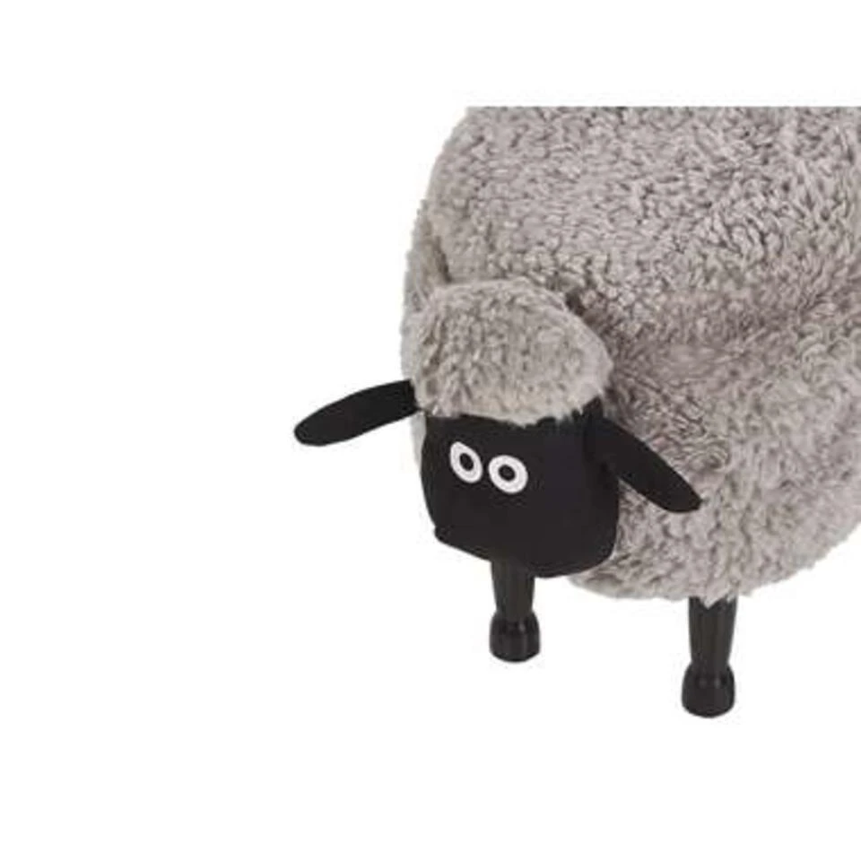 SHEEP - Hocker - Grijs - Polyester 5 SHEEP - Hocker - Grijs - Polyester - Afbeelding 3