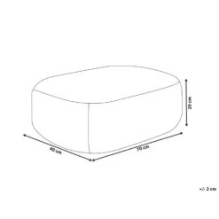 ISARDA - Vloerkussen - Zwart - 70 X 40 X 20 Cm - Jute 12 ISARDA - Vloerkussen - Zwart - 70 X 40 X 20 Cm - Jute -Meubelpromotie 1711bf1bdeb94fb790a6d04a37da28a9
