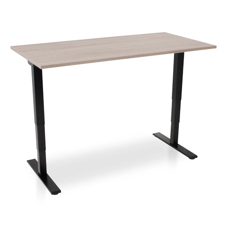 MRC COMFORT Elektrisch Zit Sta Bureau - 180x80 - Midden Eiken 4 MRC COMFORT Elektrisch Zit Sta Bureau - 180x80 - Midden Eiken - Afbeelding 2