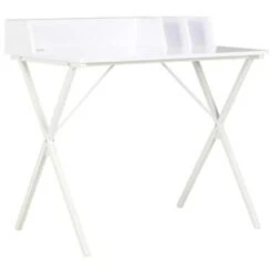 VidaXL Bureau 80x50x84 Cm Wit