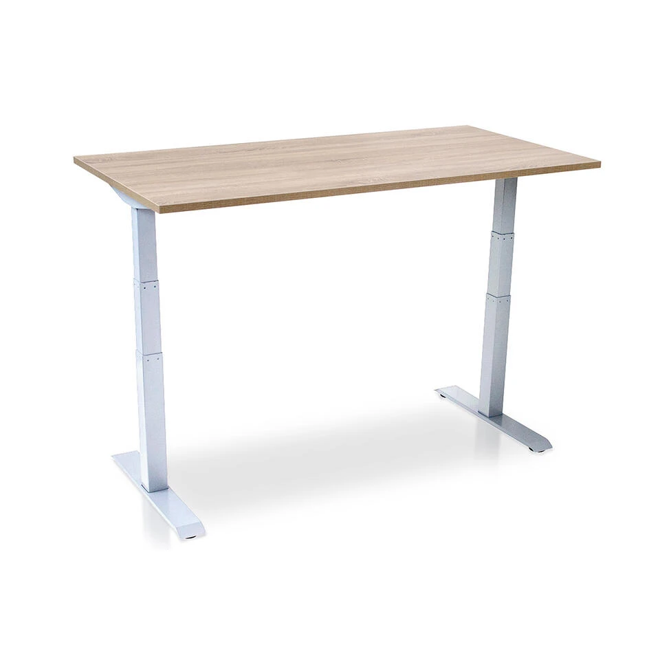 MRC PRO Elektrisch ARBO Zit-sta Bureau - 120x80 Cm - Midden Eiken 4 MRC PRO Elektrisch ARBO Zit-sta Bureau - 120x80 Cm - Midden Eiken - Afbeelding 2