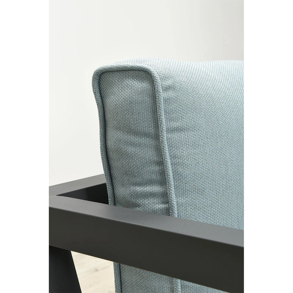 Garden Impressions San Luis Loungestoel - Mint Grijs 6 Garden Impressions San Luis Loungestoel - Mint Grijs - Afbeelding 4