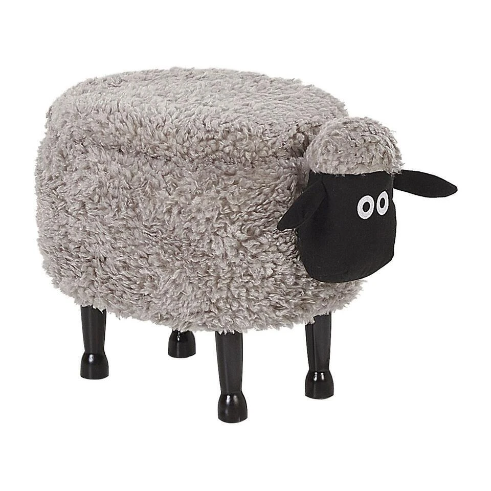 SHEEP - Hocker - Grijs - Polyester 3 SHEEP - Hocker - Grijs - Polyester