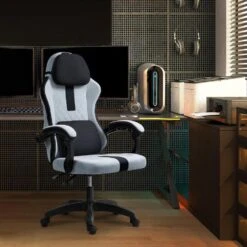 CLP Bureaustoel Miltona Zwart Frame - Stof - Grijs/zwart 11 CLP Bureaustoel Miltona Zwart Frame - Stof - Grijs/zwart -Meubelpromotie 1aaeef5f53d340de85edde273bcd1687