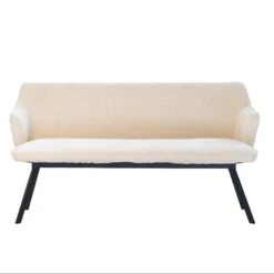 Eetkamerbank Rechthoek - Beige Stof - 160x60x88cm - Taylor 15 Eetkamerbank Rechthoek - Beige Stof - 160x60x88cm - Taylor -Meubelpromotie 1b17101a97ed4e1db7ffbf54bd2eb08d