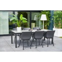Hartman Comino Dining Tuintafel 223x105 Cm. - Keramiek/Grijs -Meubelpromotie 1d263d2f68094070b15743254113b937