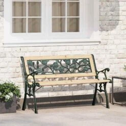 VidaXL - Tuin Zitplaatsen - Bruin - Hout - 116 X 54 X 73cm 11 VidaXL - Tuin Zitplaatsen - Bruin - Hout - 116 X 54 X 73cm -Meubelpromotie 1e16efa124d84d39a9b1628b23dcdc9e