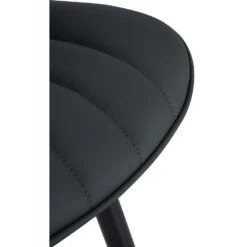 CLP Eetkamerstoel Largo Zwart Frame - Kunstleer - Zwart -Meubelpromotie 1e5f386abb364694bb26131040873e4a