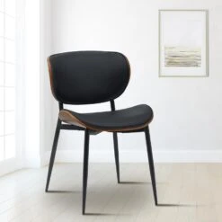 CLP Eetkamerstoel Enid Kunstleer - Walnoot/zwart 11 CLP Eetkamerstoel Enid Kunstleer - Walnoot/zwart -Meubelpromotie 1ec05edcd8cd46cd8215d60bbf38a0e4