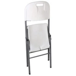 Merkloos Sunnydays Klapstoel - Met Pvc Zitting - 44 X 45 X 86 Cm - Metaal -Meubelpromotie 2283597ffced4963b54f10c32c6be295