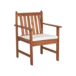 ALTIDONA - Loungeset - Lichthout/Wit - Acaciahout -Meubelpromotie 270798a99a224e159b8433283a43b80d