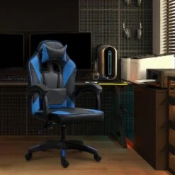 CLP Bureaustoel Orkney Zwart Frame - Kunststof - Zwart/blauw 11 CLP Bureaustoel Orkney Zwart Frame - Kunststof - Zwart/blauw -Meubelpromotie 27d1afe1f2434e74948680ae81e02345