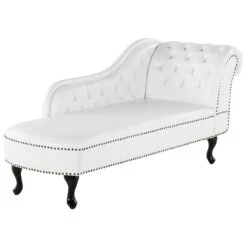 NIMES - Chaise Longue - Wit - Rechterzijde - Kunstleer 18 NIMES - Chaise Longue - Wit - Rechterzijde - Kunstleer -Meubelpromotie 27f4958d6f144deebe508dcd4a0575ce