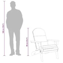 VidaXL - Adirondack Tuinstoel - Kussens - Bruin - Acaciahout 21 VidaXL - Adirondack Tuinstoel - Kussens - Bruin - Acaciahout -Meubelpromotie 28384f5781604cadb082297f509a44ba