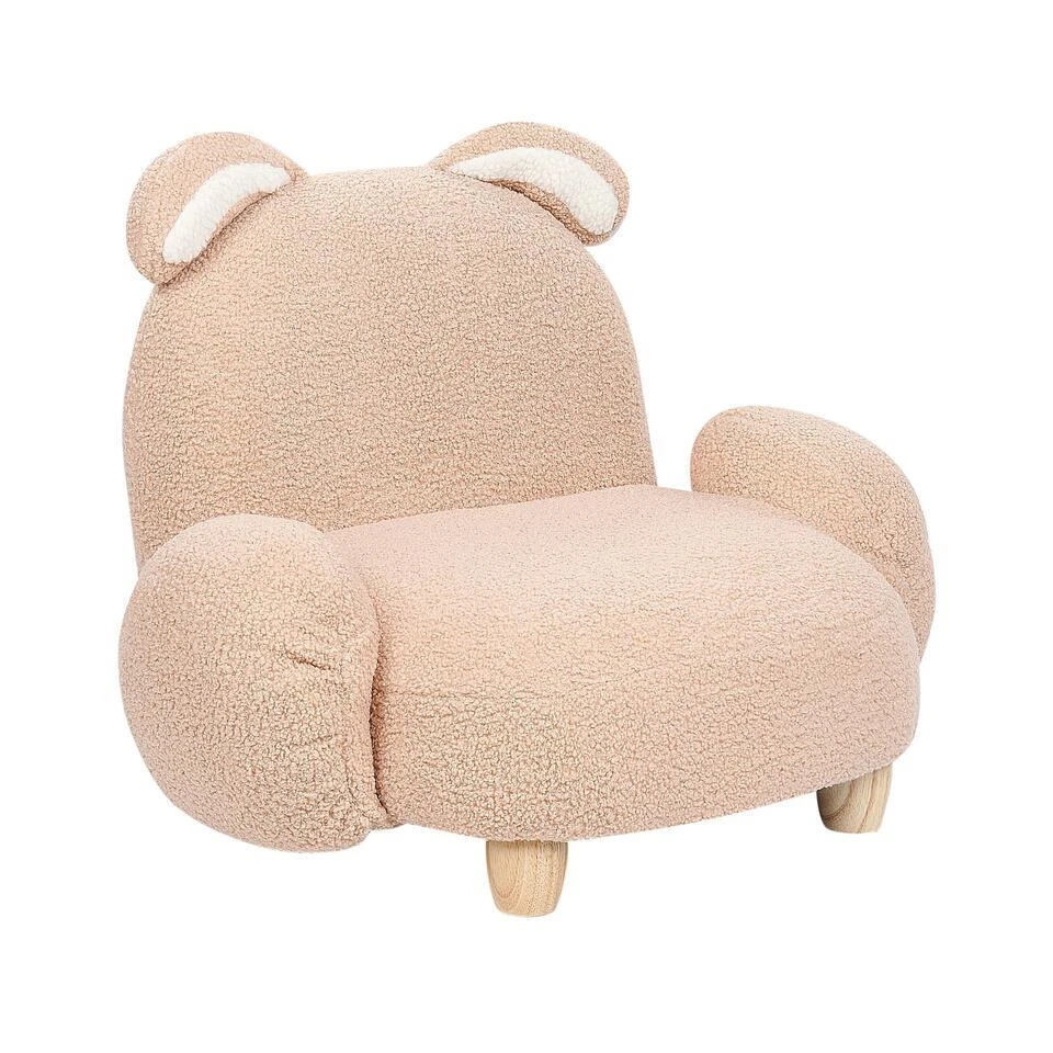 KANNA - Kinderstoel - Beige - Nepbont 7 KANNA - Kinderstoel - Beige - Nepbont - Afbeelding 5