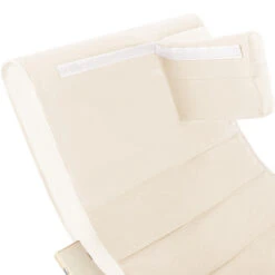 Tectake Schommelstoel Onda, Beige 14 Tectake Schommelstoel Onda, Beige -Meubelpromotie 2a1cc27eace34aebb11d4e3001488fbb