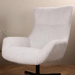 DS4U - Luka Draaifauteuil - Wit -Meubelpromotie 2aadc4e1ec024dee92722c77623a5e0b