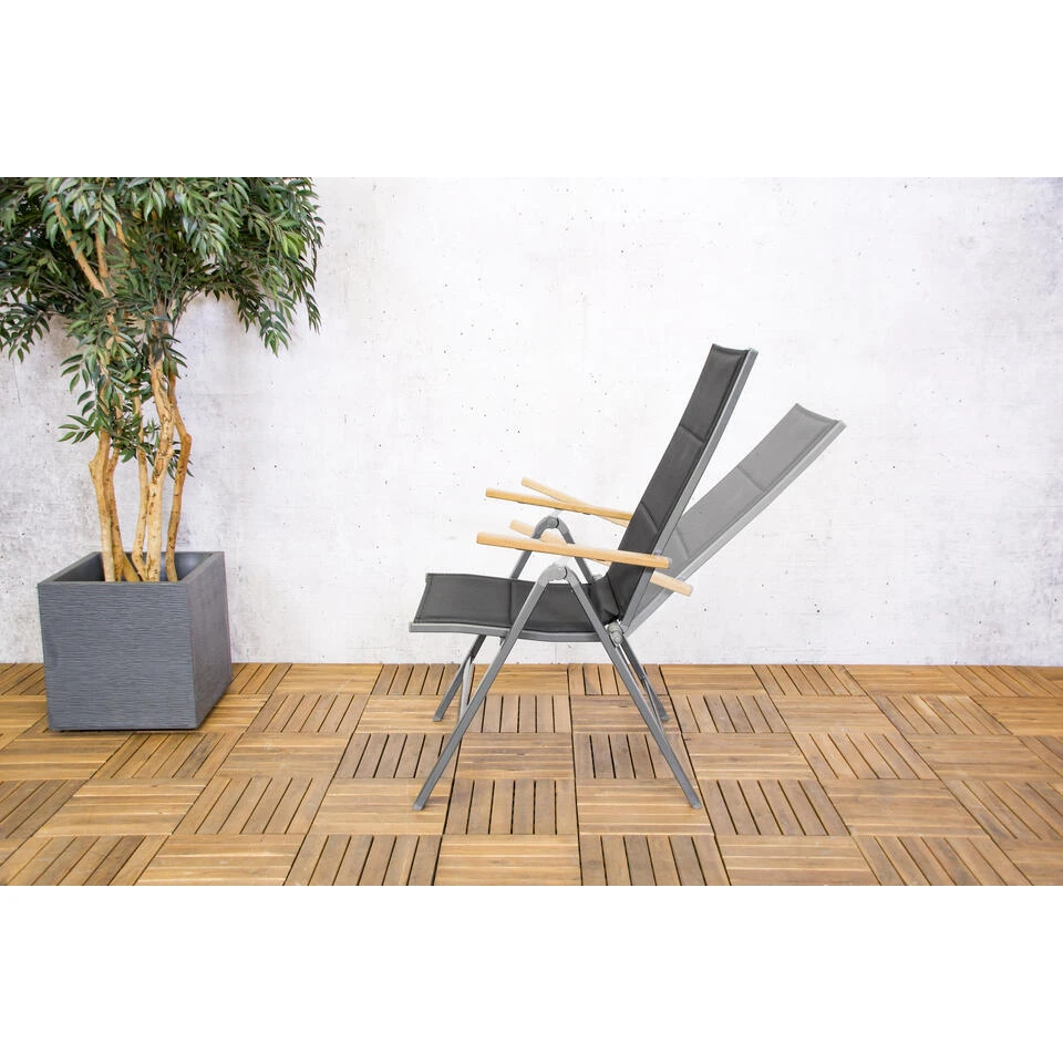 Sens-Line - Pisa Verstelbare Stoel - 65x62x110 - Aluminium 12 Sens-Line - Pisa Verstelbare Stoel - 65x62x110 - Aluminium - Afbeelding 10