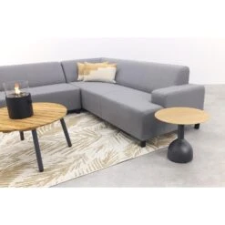 Malaga/Mindo - Hoekbank Loungeset Chaise Longue - Lichtgrijs -Meubelpromotie 2e8cbc45ba9946acbfa57d033dfe67ee