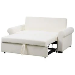 SILDA - Slaapbank - Crème - Polyester 19 SILDA - Slaapbank - Crème - Polyester -Meubelpromotie 2f01e2afabd3468682c50a17032288a7