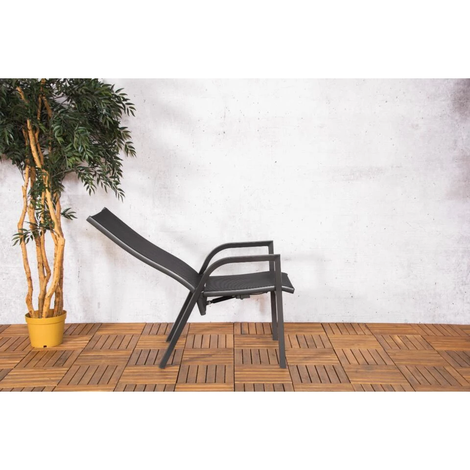 Sens-Line - Lucca Verstelbare Stapelstoel - Set Van 2 - 57x85x110 - Aluminium 7 Sens-Line - Lucca Verstelbare Stapelstoel - Set Van 2 - 57x85x110 - Aluminium - Afbeelding 5