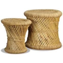 VidaXL Krukken 2 St Bamboe En Jute -Meubelpromotie 2f57e8b8295c4c5485086c8130be3de4