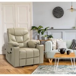 CLP Fauteuil Andover Zwart Frame - Kunstleer - Creme -Meubelpromotie 32dd8d5a9aa5436f9d6abdb2dbf5f82b