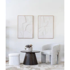 Hioshop Medford Poef Teddy- Wit Wit -Meubelpromotie 32f4e7044b604327af1e21648289d5c9