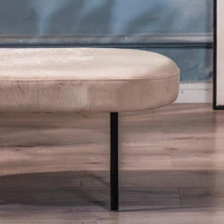 Metalen En Fluwelen Beige Bank 13 Metalen En Fluwelen Beige Bank -Meubelpromotie 343960ad4c2140119b4d065a9245713f
