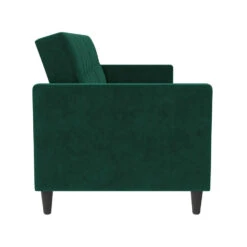 Hartford - 3-zits Slaapbank Donkergroen Fluweel -Meubelpromotie 3486d2fb4669458283dd2b78c319fe6c