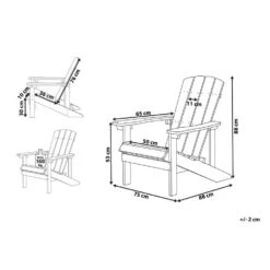 ADIRONDACK - Tuinstoel - Rood - Kunsthout 15 ADIRONDACK - Tuinstoel - Rood - Kunsthout -Meubelpromotie 34ab51e4b91e4834a23adee03ee9ed18