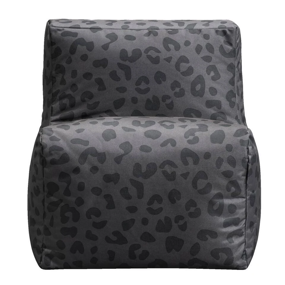 Loungestoel Leopard Lebel - Antraciet - 75x55x60 Cm 3 Loungestoel Leopard Lebel - Antraciet - 75x55x60 Cm