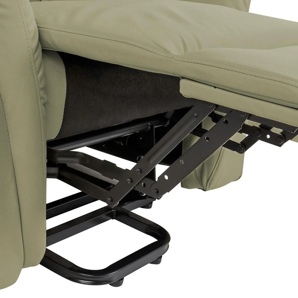 GLORIE - Massagestoel - Groen - Kunstleer 13 GLORIE - Massagestoel - Groen - Kunstleer - Afbeelding 11