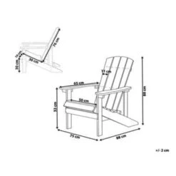 ADIRONDACK - Tuinstoel - Grijs - Kunsthout 16 ADIRONDACK - Tuinstoel - Grijs - Kunsthout -Meubelpromotie 373c7acd6cbb49fb9ef537c85ce5a267