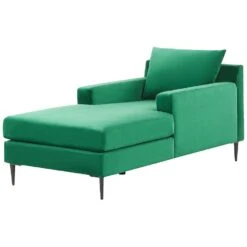 GUERET - Chaise Longue - Groen - Symmetrisch - Fluweel 15 GUERET - Chaise Longue - Groen - Symmetrisch - Fluweel -Meubelpromotie 376289c2188a4c3ba568315b5790c62c