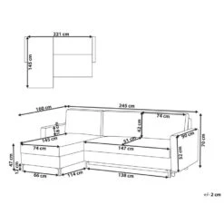 TEJN - Hoekslaapbank - Bruin - Rechtszijdig - Polyester 13 TEJN - Hoekslaapbank - Bruin - Rechtszijdig - Polyester -Meubelpromotie 3802af04513c43df944c0b482015ea89
