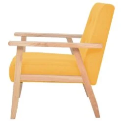 VidaXL Stoelen Stof Geel -Meubelpromotie 39059df16aaf431ea4323f3db82767fd