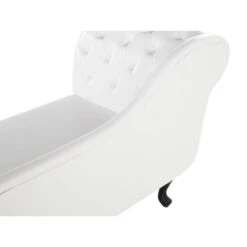 NIMES - Chaise Longue - Wit - Rechterzijde - Kunstleer 22 NIMES - Chaise Longue - Wit - Rechterzijde - Kunstleer -Meubelpromotie 3a133e03364246c9a95f9380f0db6a51