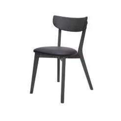 Eetkamerstoel Zwart Eikenhout - Zithoogte 48,5cm - Pero - Set Van 2 10 Eetkamerstoel Zwart Eikenhout - Zithoogte 48,5cm - Pero - Set Van 2 -Meubelpromotie 3b43c1eacff54c95934d4d85daa1266e