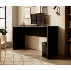 Meubella - Bureau Apoda 2 - Zwart - 130 Cm 8 Meubella - Bureau Apoda 2 - Zwart - 130 Cm -Meubelpromotie 3beef3c56373422096cdd2f963ef6391