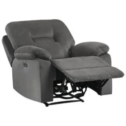 BERGEN - Fauteuil - Grijs - Fluweel 22 BERGEN - Fauteuil - Grijs - Fluweel -Meubelpromotie 3caa862875b246e99147abeacd4ba093