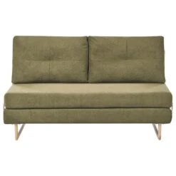 JERSLEV - 3-zits Slaapbank - Groen - Stof -Meubelpromotie 3cf1dde450664c789f0524d8344f6337